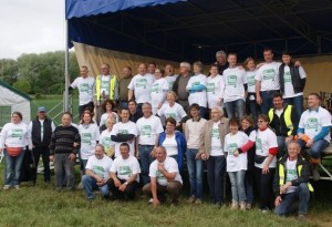 Photo Lucien Bachelin - Une bonne partie des organisateurs